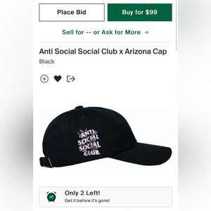 AntiSocialSocial x Arizona hat